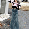Niche Hot Girl Design Lotus Leaf Sheath Fishtail Skirt For Women