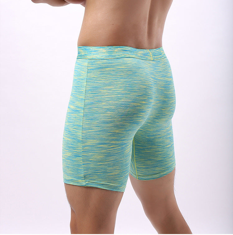 Men's Quarter Pants Fashion Wide Belt Loose Boxers