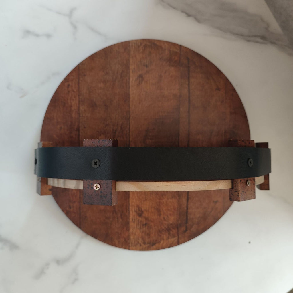 Home Wall Hanging Wooden Wine Rack Decoration