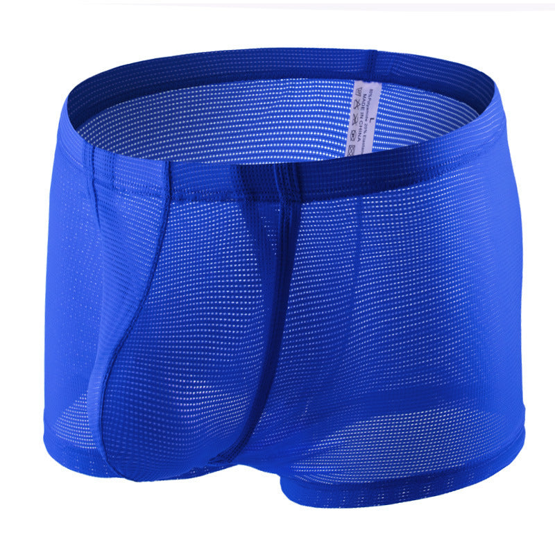 Design Mesh Boxers Sexy Trend Men's Underwear