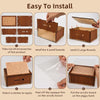 Home Decoration Wooden Piggy Bank Ornaments